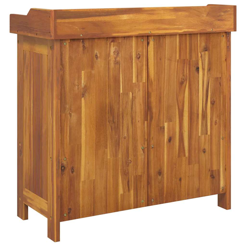 Vrtni ormar Prirodna 78 x 36,5 x 78cm Čvrsto drvo akacije