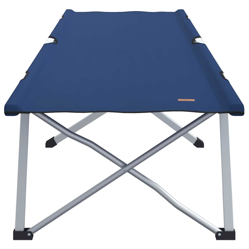 Sklopivi kamperski krevet 2 pcs Plava 194 x 62,5 x 42,5 cm