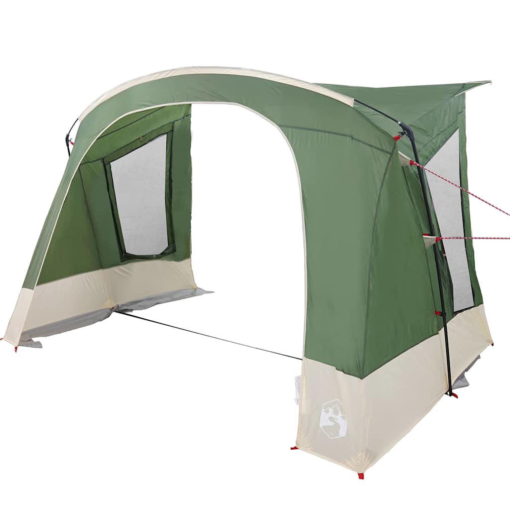 Šator za karavane za 5 osoba s krovom Zelena 410 x 275 x 245 cm