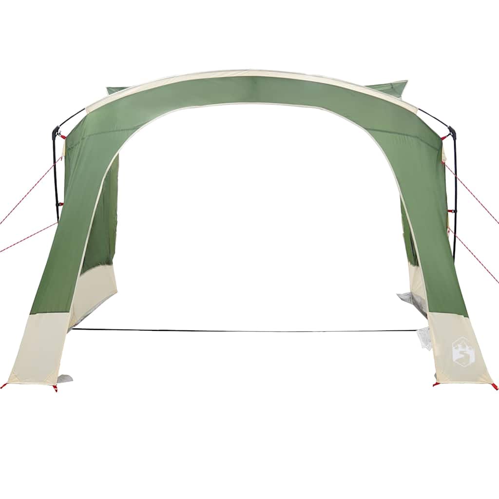 Šator za karavane za 5 osoba s krovom Zelena 410 x 275 x 245 cm