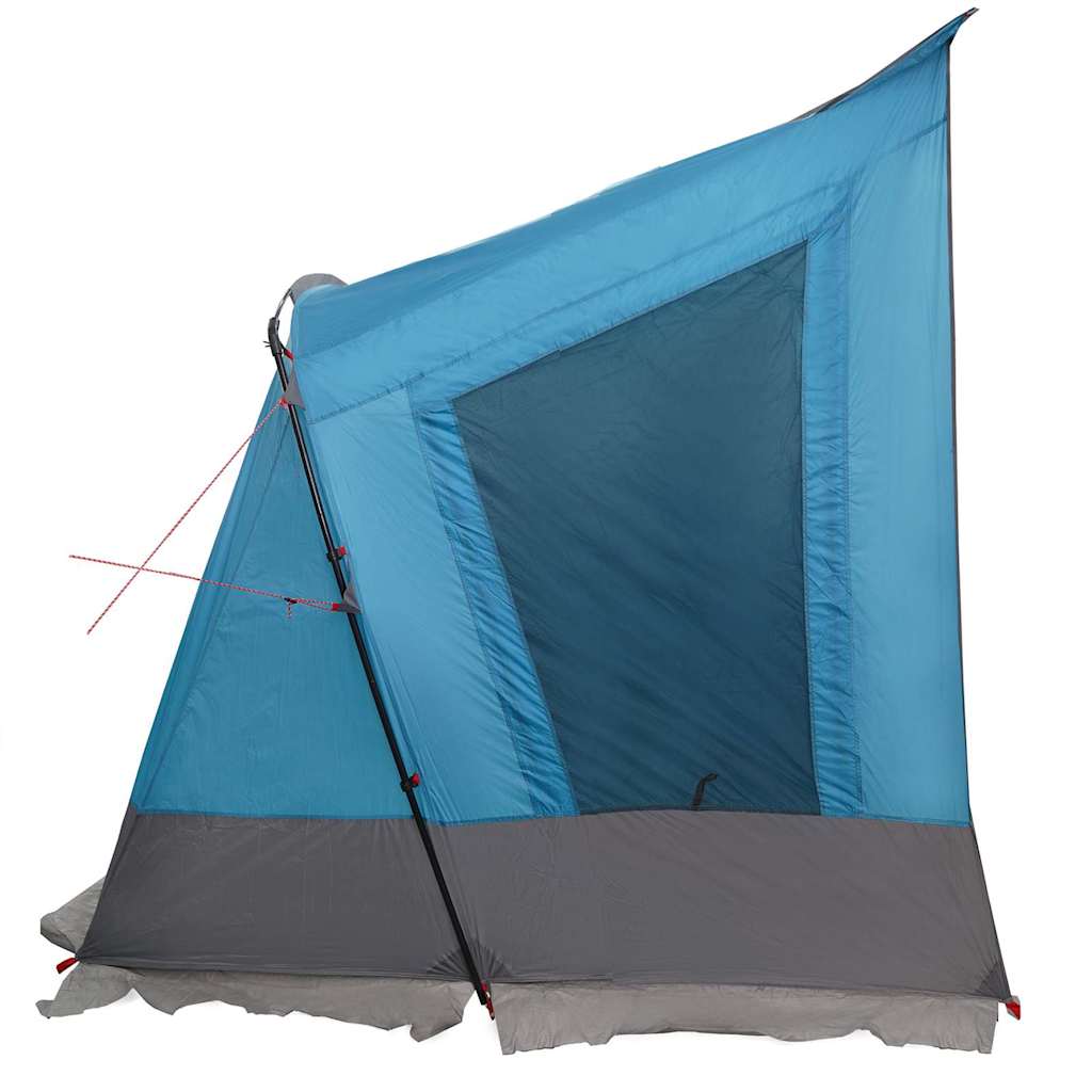 Šator za karavane za 5 osoba s krovom Plava 410 x 275 x 245 cm