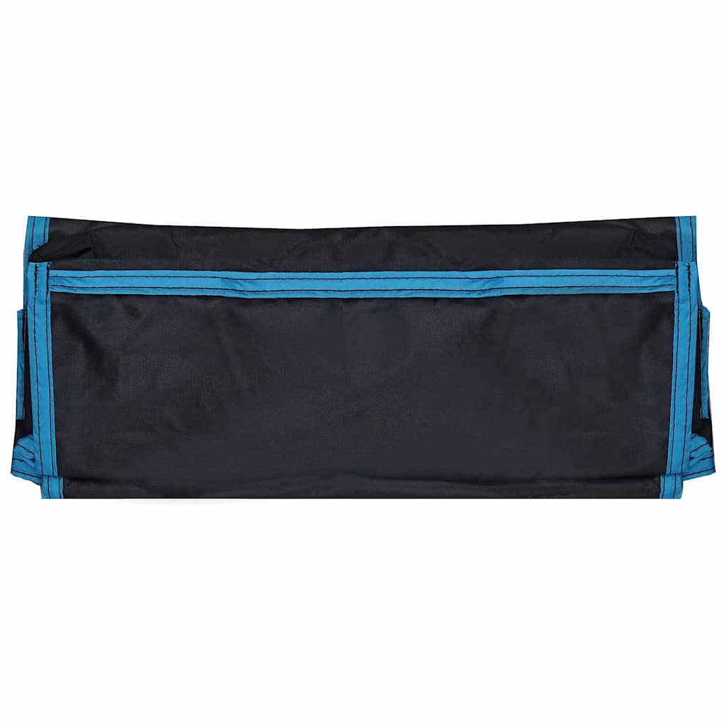 Viseći organizator šatora s 10 džepova Crna 40,5 x 25 x 80 cm