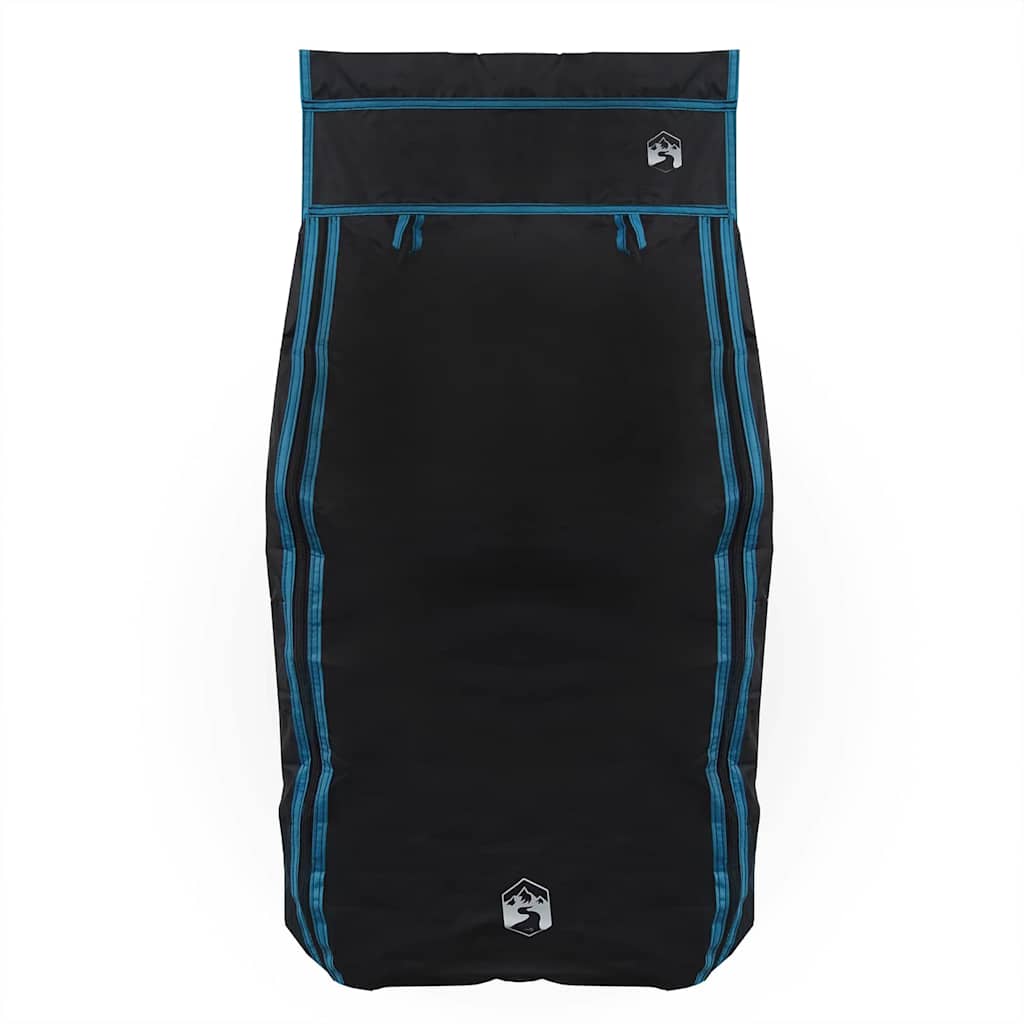 Viseći organizator šatora s 10 džepova Crna 40,5 x 25 x 80 cm