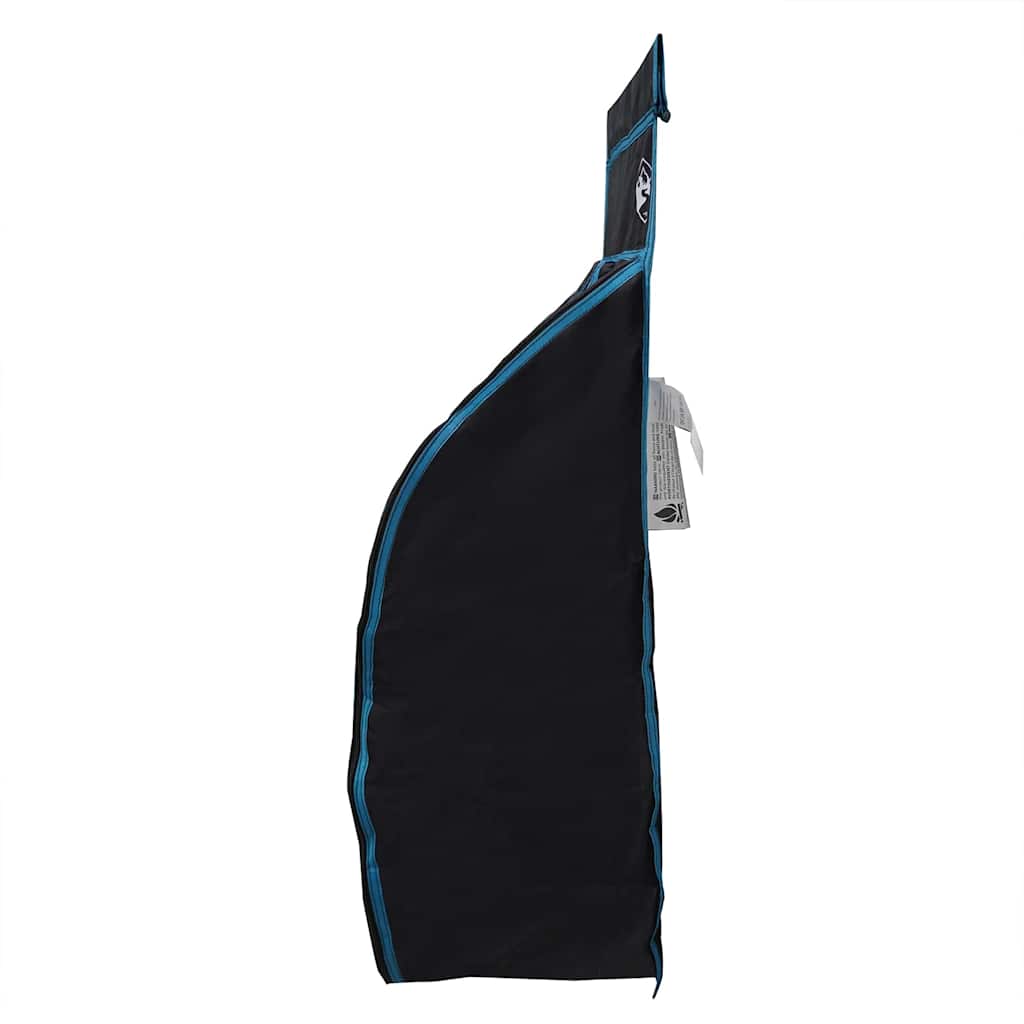 Viseći organizator šatora s 10 džepova Crna 40,5 x 25 x 80 cm