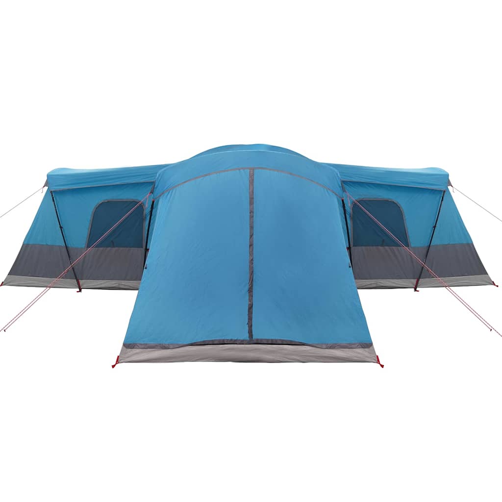 Šator za 16 osoba s krovom s pohranom Plava 680 x 510 x 210 cm