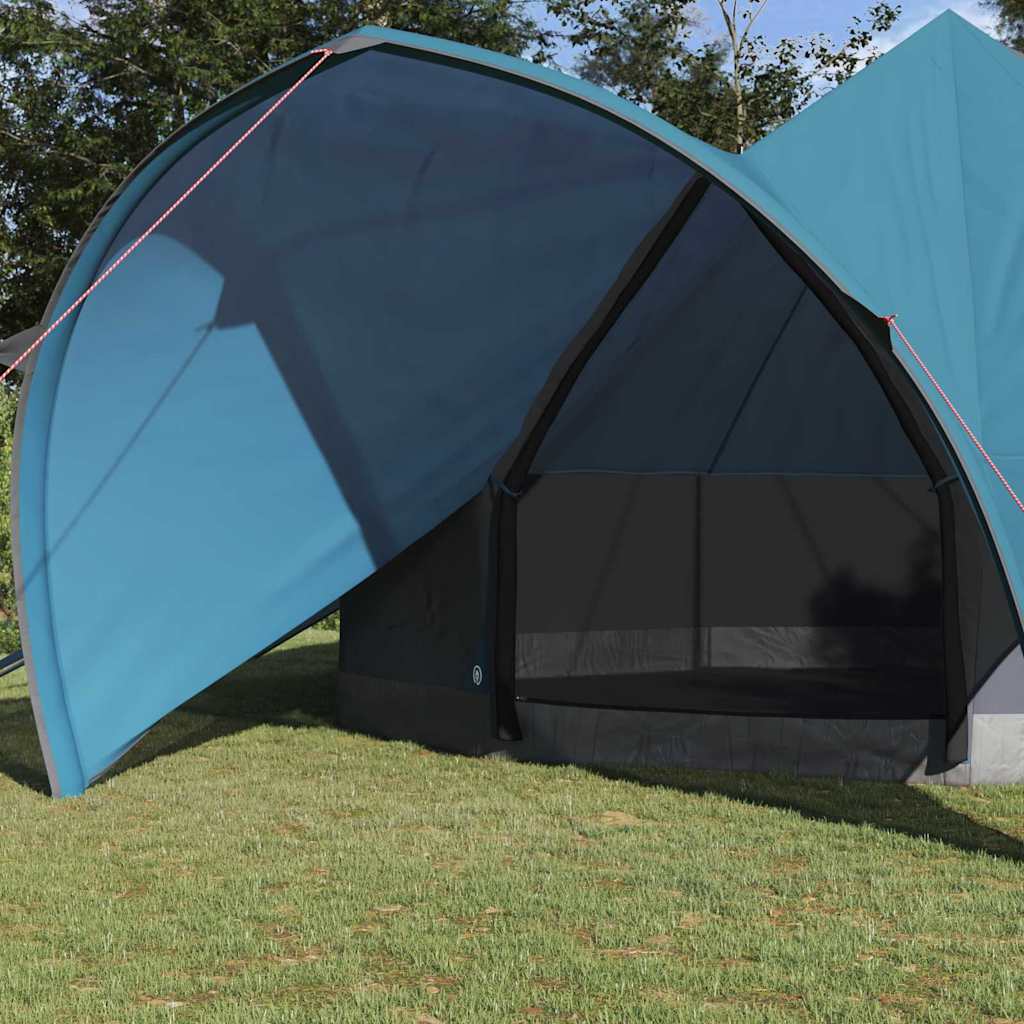 Teepee šator za 7 osoba Plava i siva 600 x 600 x 347 cm