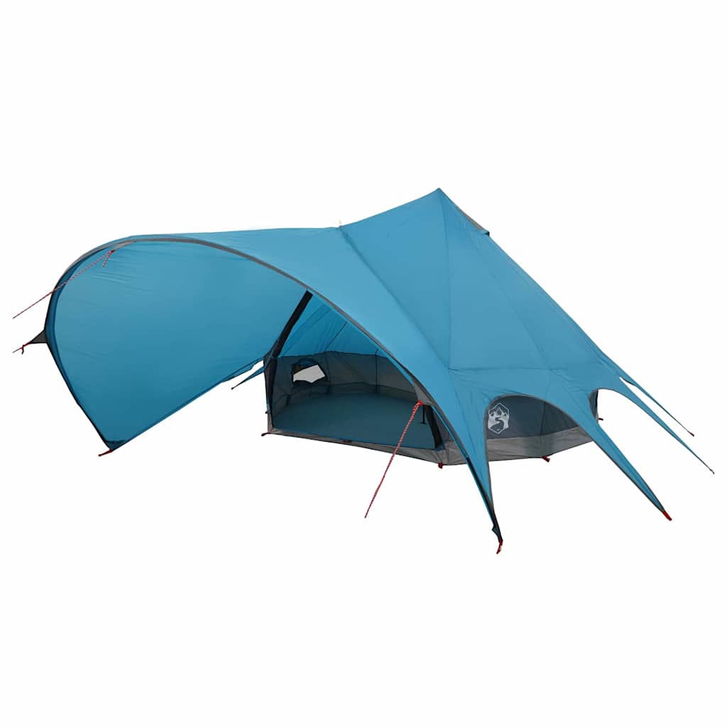 Teepee šator za 7 osoba Plava i siva 600 x 600 x 347 cm