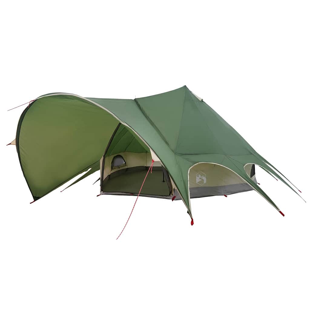 Teepee šator za 9 osoba Zelena i Siva 502 x 502 x 297 cm
