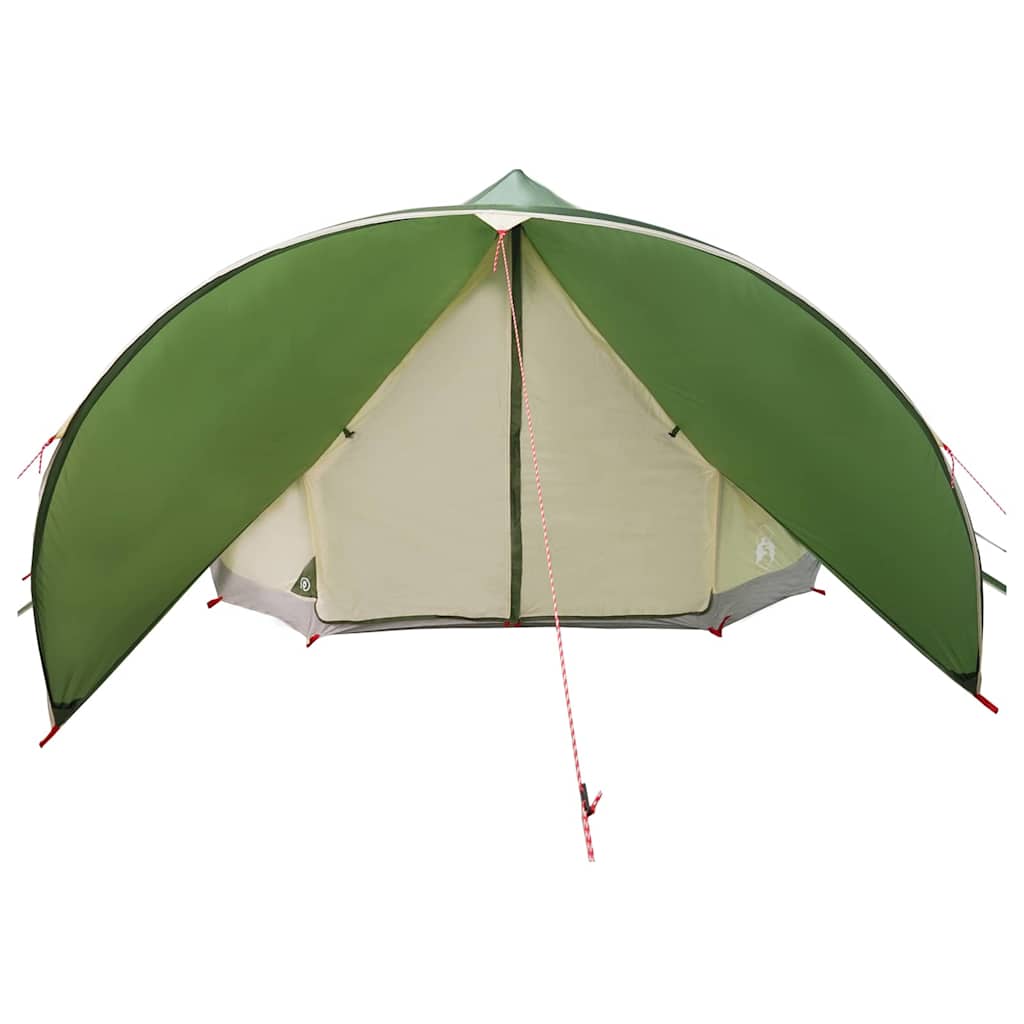 Teepee šator za 9 osoba Zelena i Siva 502 x 502 x 297 cm