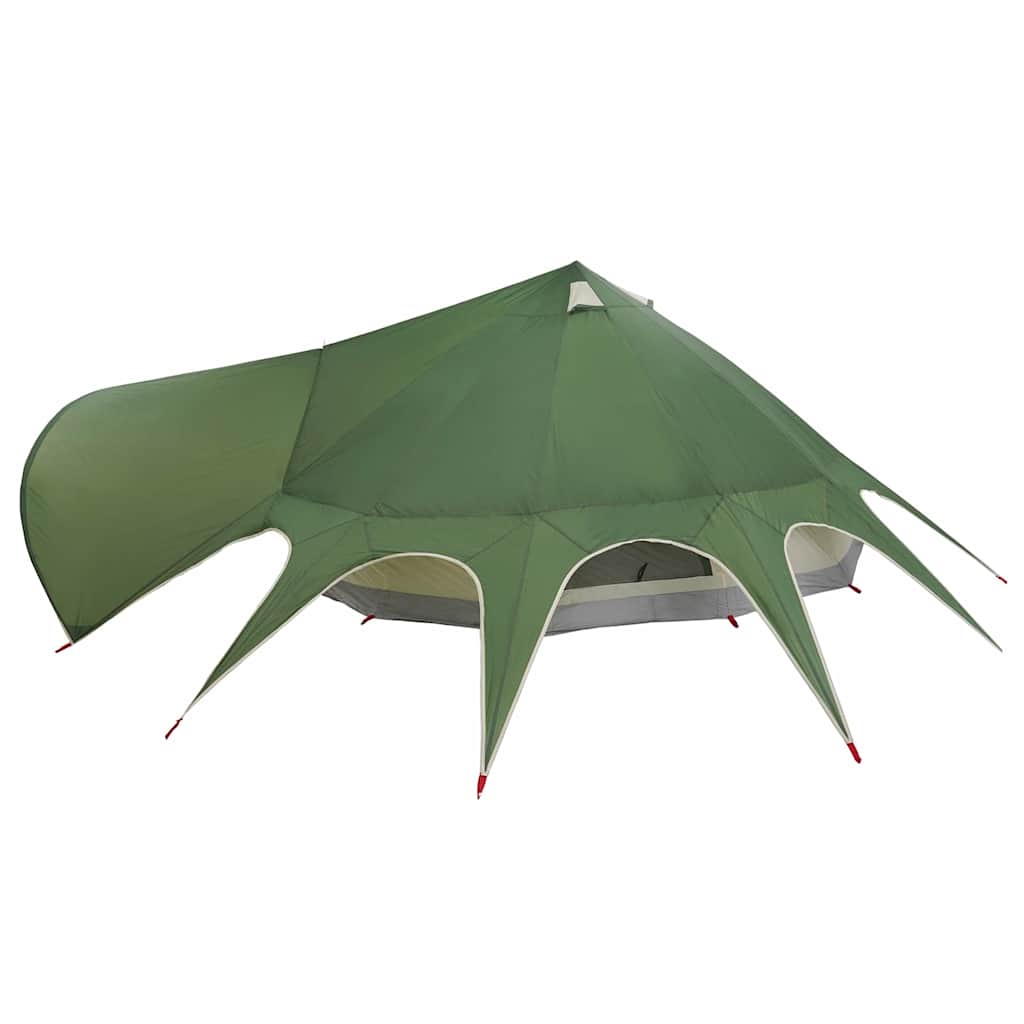Teepee šator za 9 osoba Zelena i Siva 502 x 502 x 297 cm