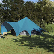 Teepee šator za 9 osoba Plava i siva 502 x 502 x 297 cm