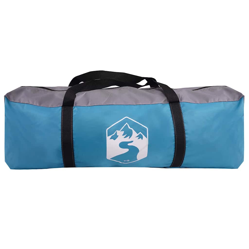 Šator kupola za 4 osobe s krovom Plava 505 x 450 x 248 cm