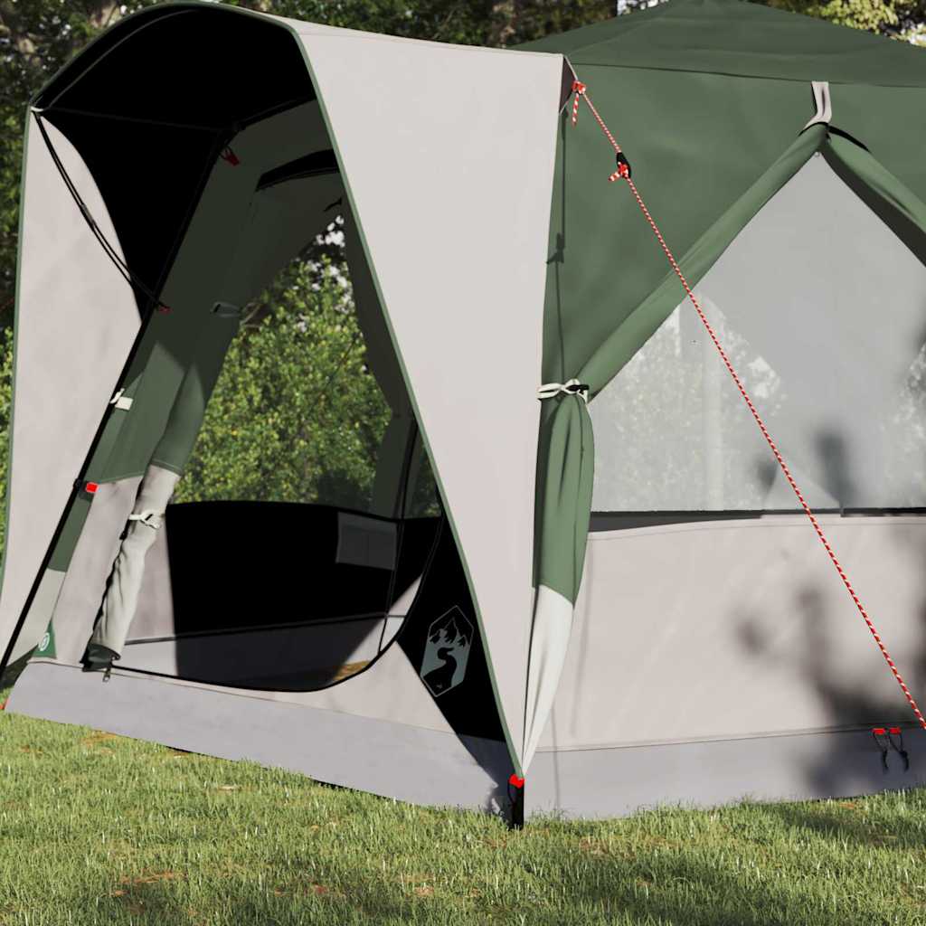 Šator za 5 osoba s krovom Zelena i bijela 333 x 317 x 194 cm