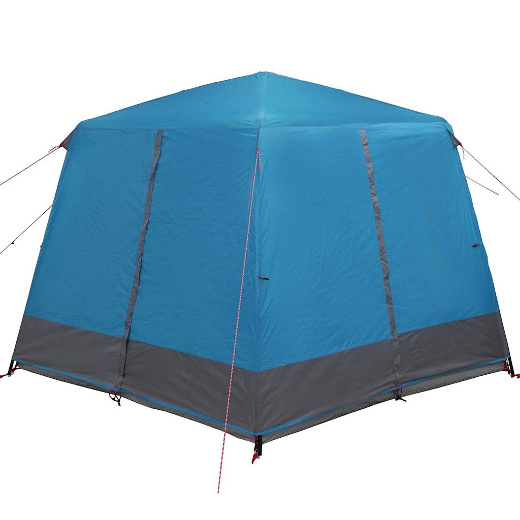 Šator za 5 osoba s krovom Plava i siva 333 x 317 x 194 cm