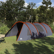 Tunelska šatora za 5 osoba Siva i narančasta 805 x 405 x 211 cm