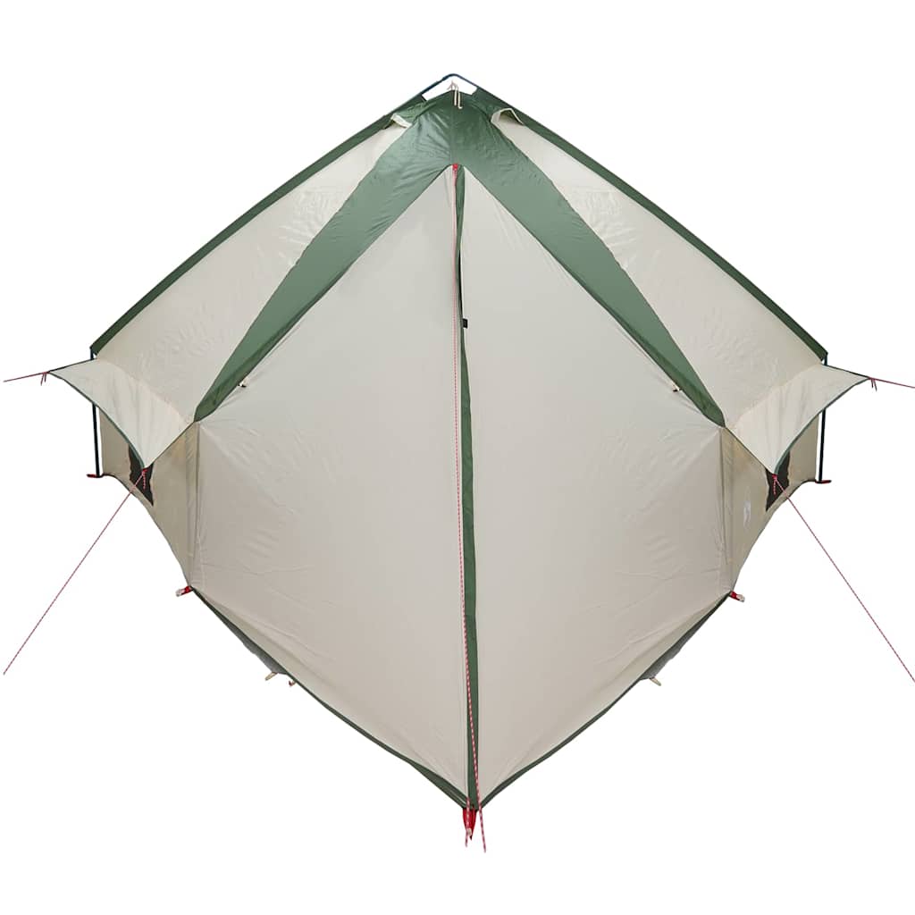 Teepee šator za 10 osoba Zelena i bijela 567 x 470 x 242 cm