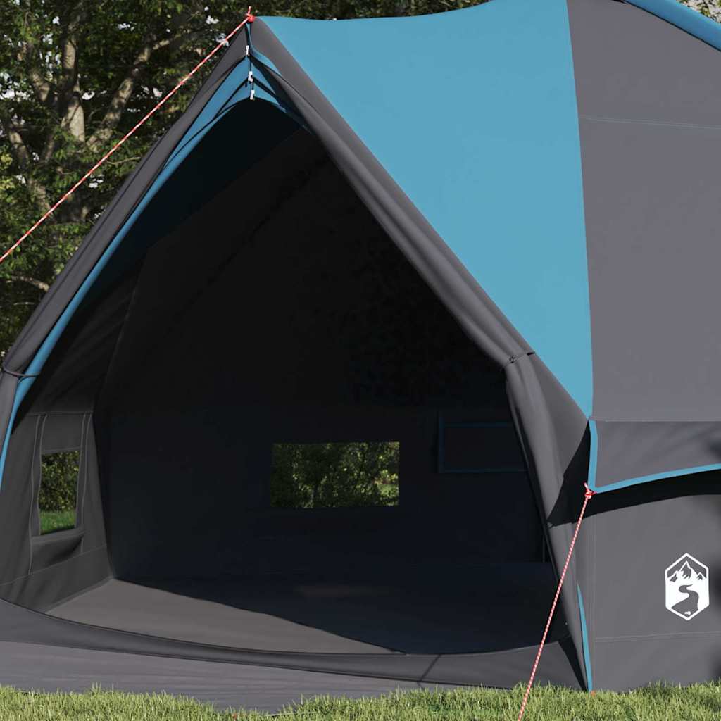 Teepee šator za 10 osoba Plava i siva 567 x 470 x 242 cm