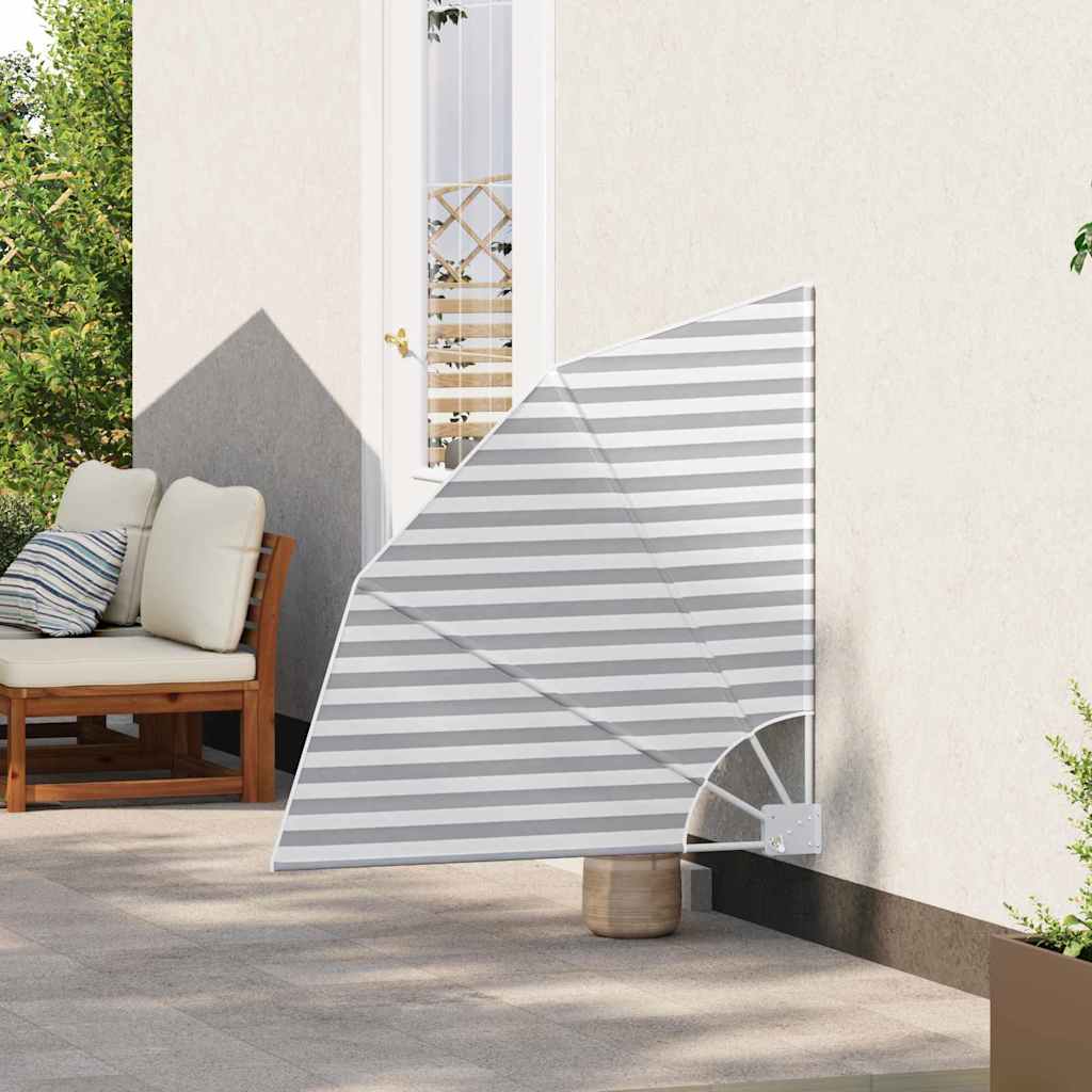 Zaslon za privatnost na balkonu 115 x 115 cm Poliester
