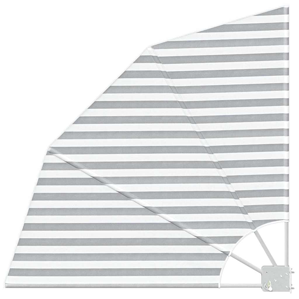 Zaslon za privatnost na balkonu 115 x 115 cm Poliester