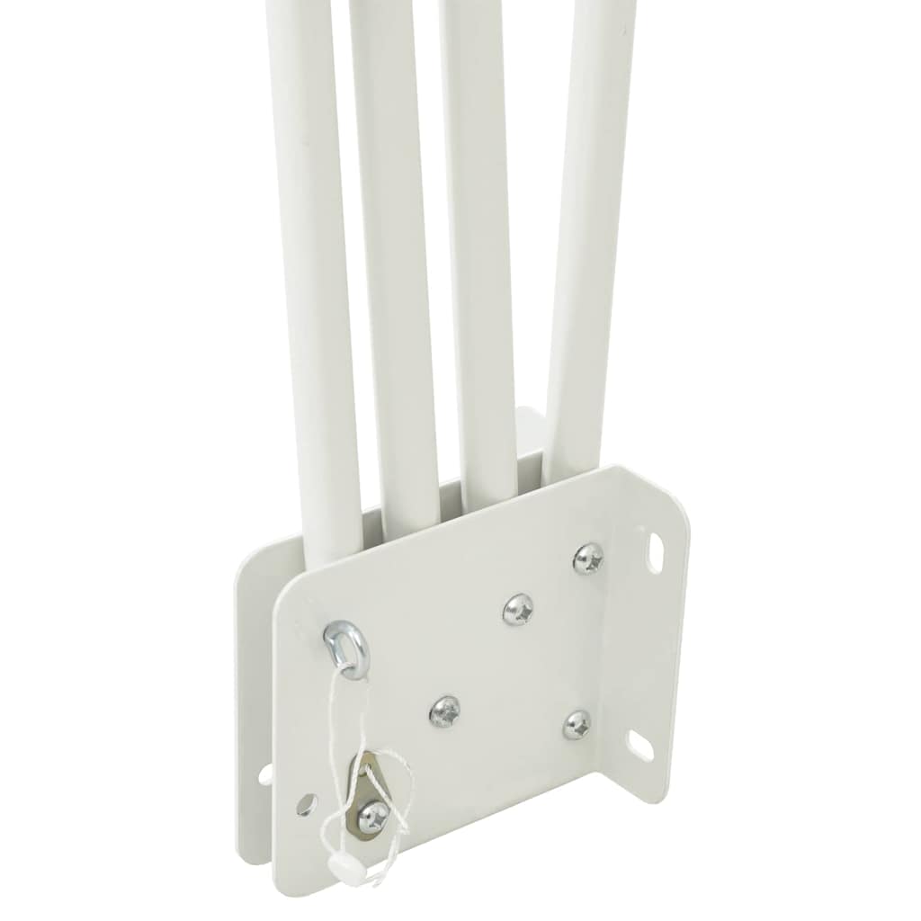 Zaslon za privatnost na balkonu 140 x 140 cm Poliester Antracit