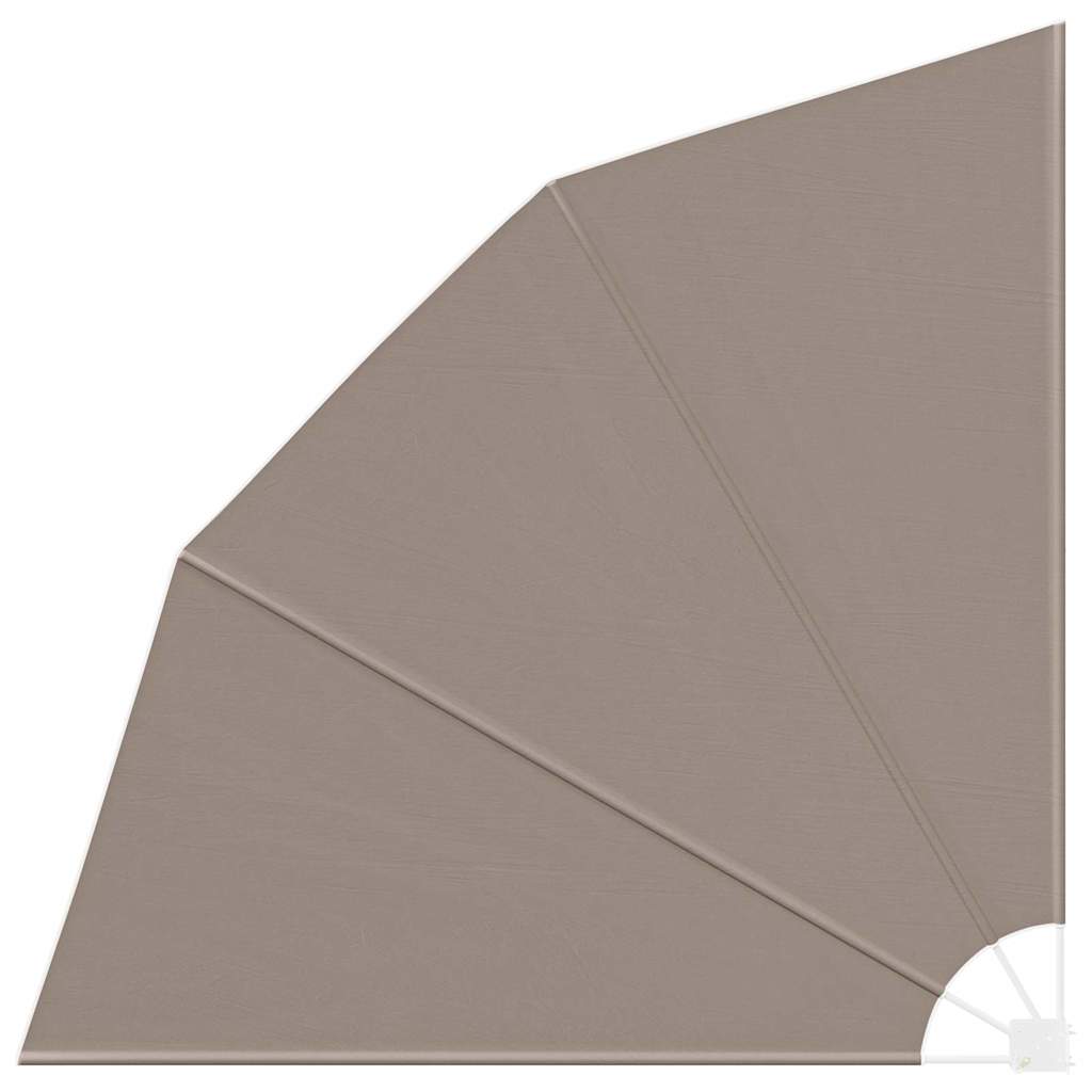 Zaslon za privatnost na balkonu 210 x 210 cm Poliester