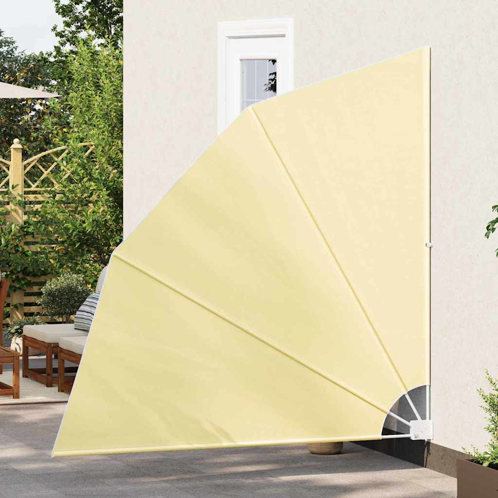 Zaslon za privatnost na balkonu 210 x 210 cm Poliester Pijesak