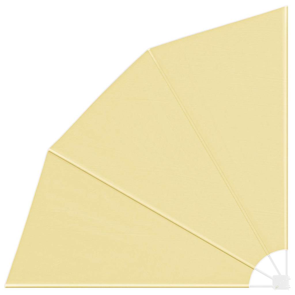 Zaslon za privatnost na balkonu 210 x 210 cm Poliester Pijesak