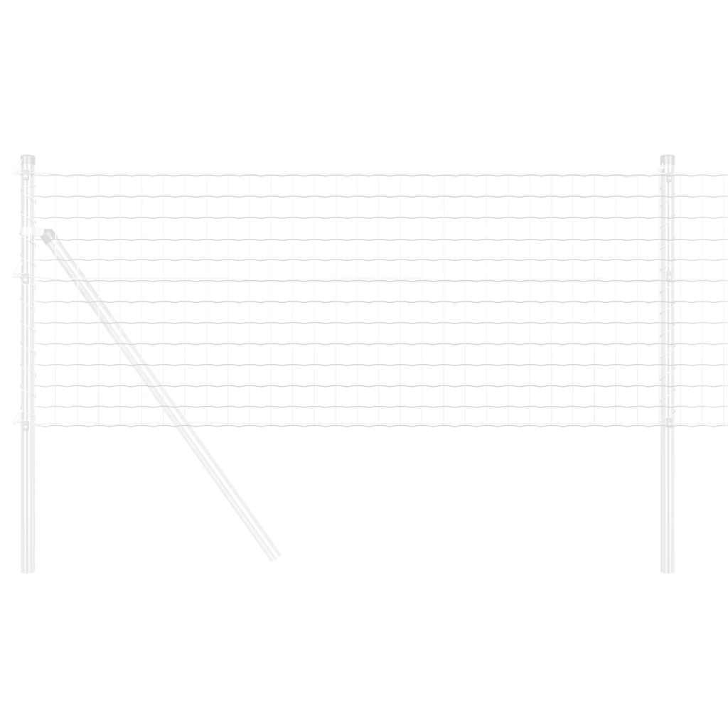 Euro ograda 0,4 x 10 m Željezo prekriveno PVC-om