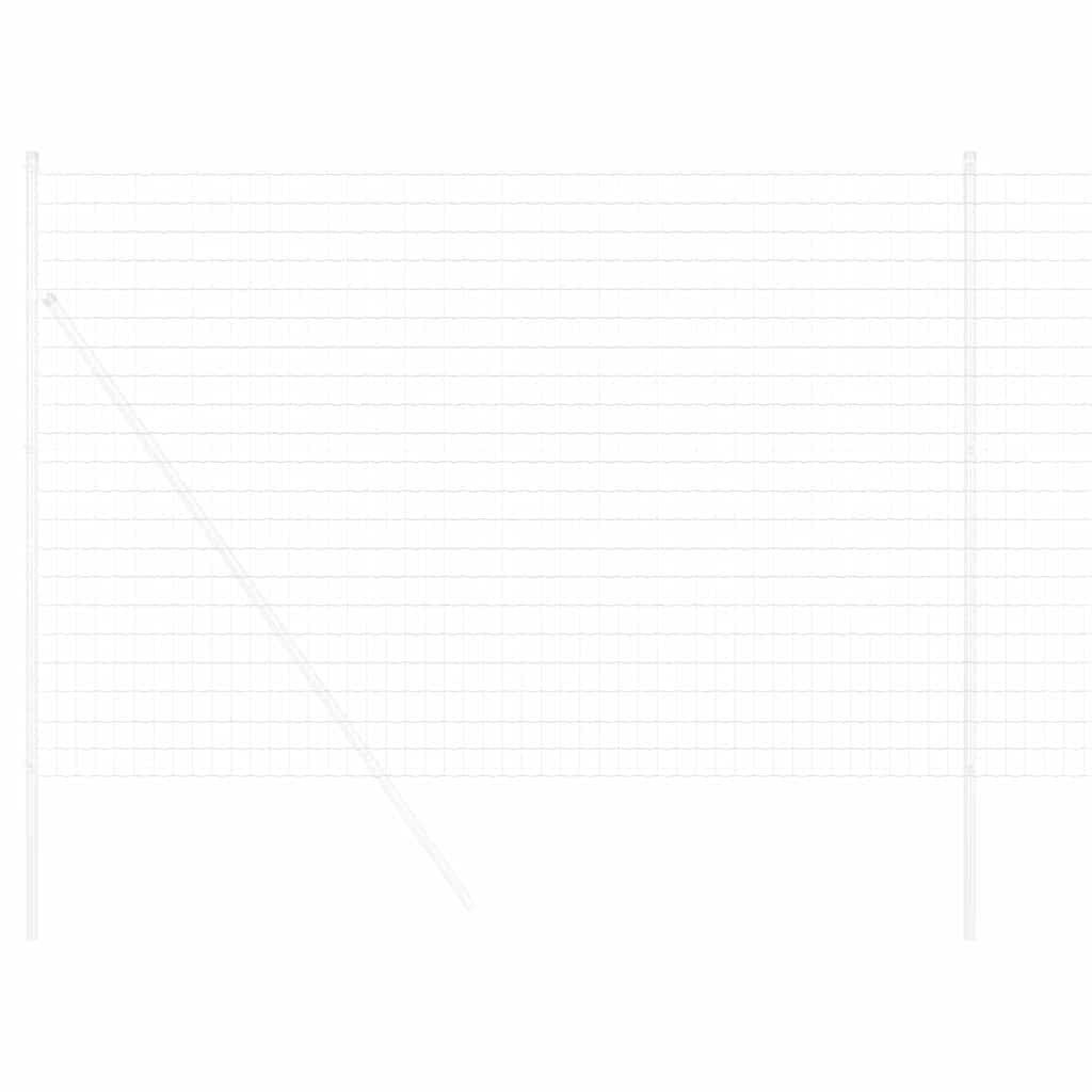 Euro ograda 1,6 x 10 m Željezo prekriveno PVC-om