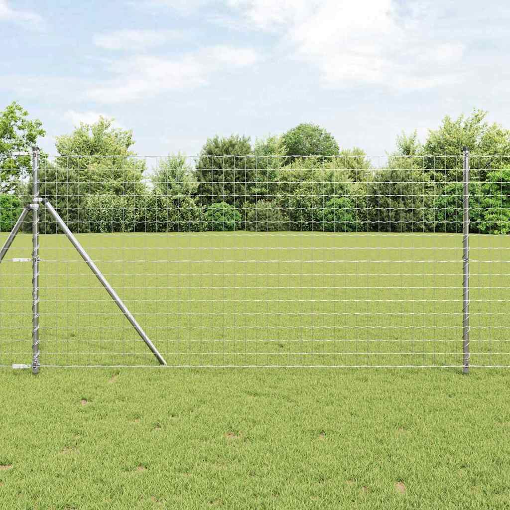 Euro ograda 1,4 x 10 m Željezo prekriveno PVC-om