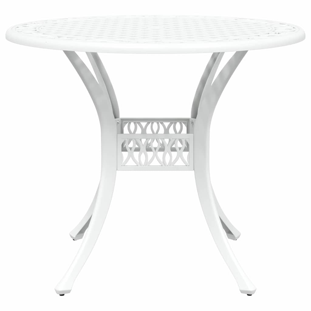 Vrtni set za objed 5 pcs Bijelo Aluminij