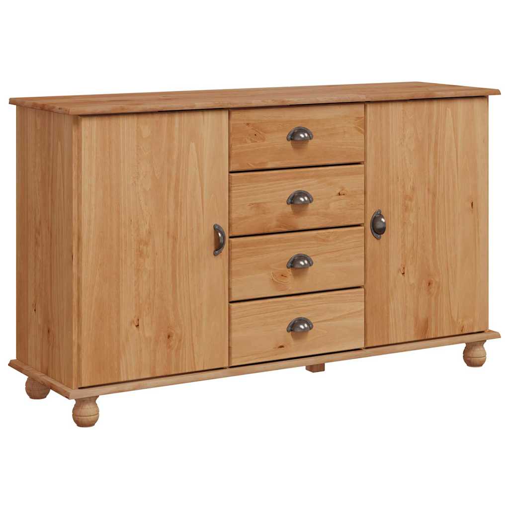 Kreveta s ladicama ASKIM 133,5 x 40 x 79 cm Masivna borovina