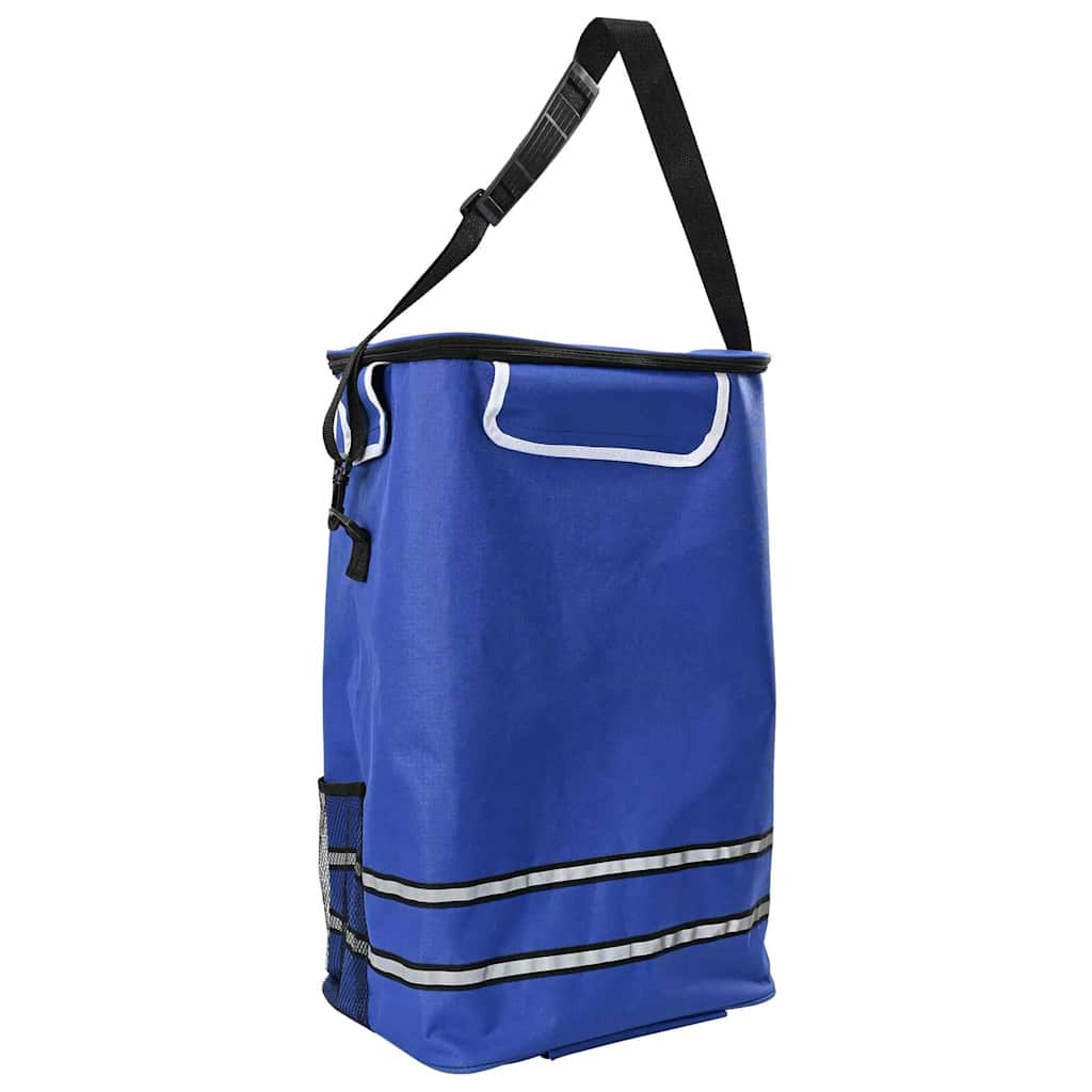 Kolica za kupovinu Plava 36,5 x 46,5 x 100,5 cm Oxford tkanina