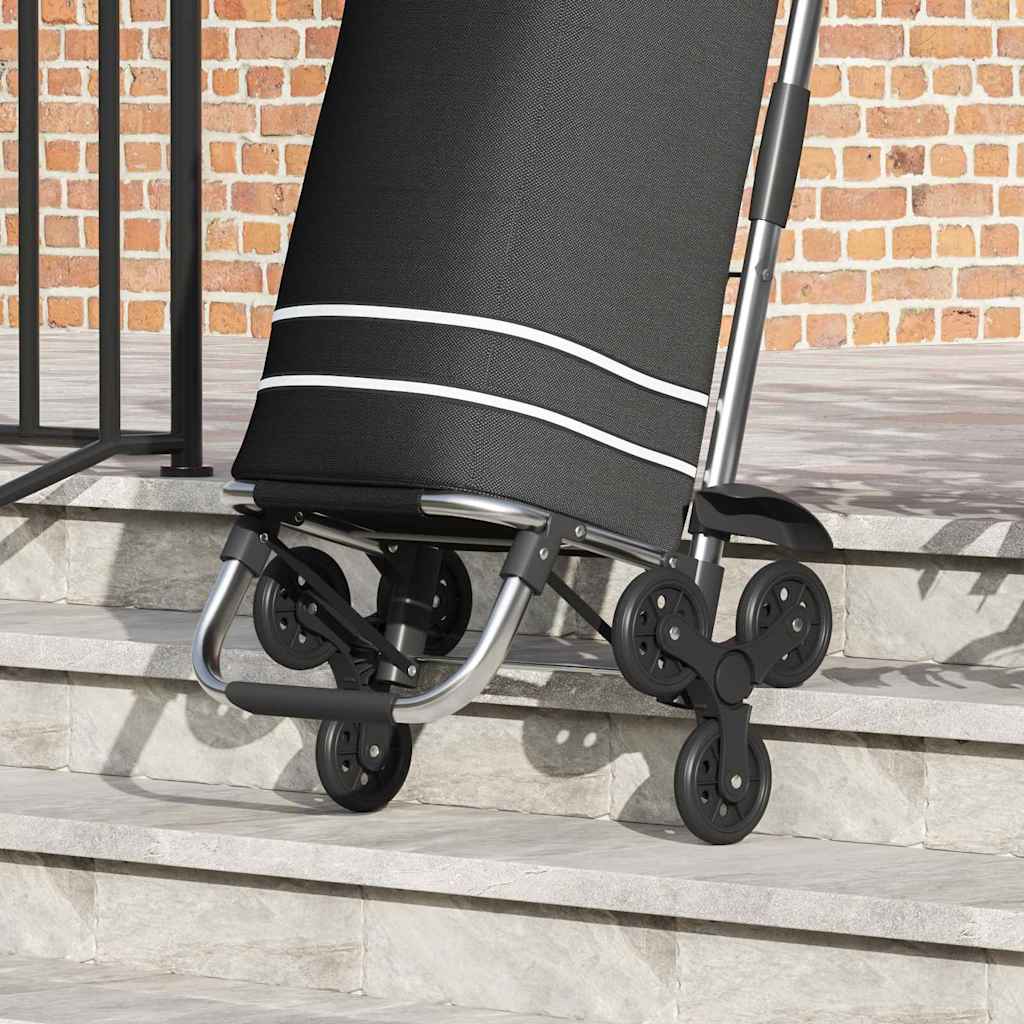 Kolica za kupovinu Crna 47 x 39 x 100,5 cm Oxford tkanina