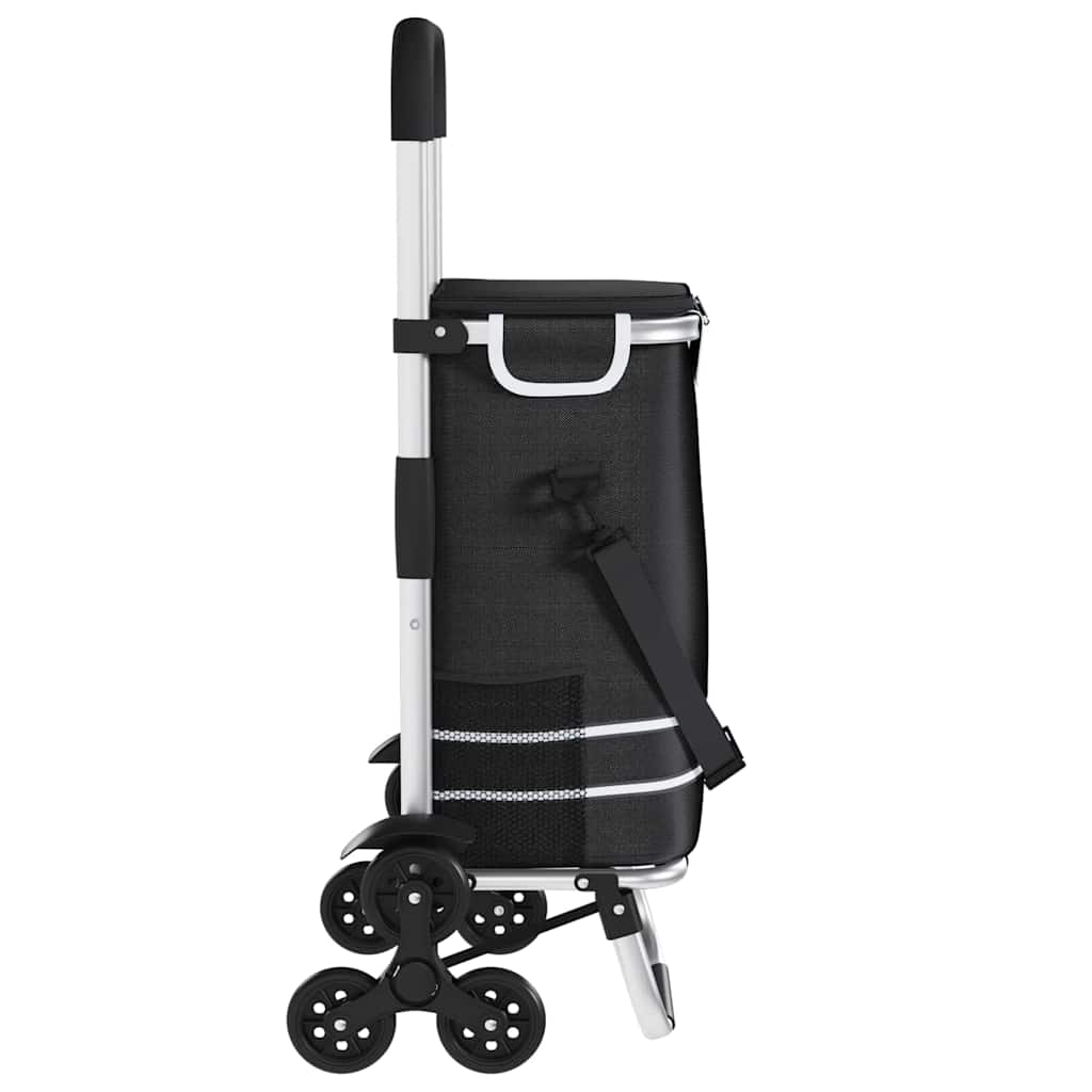 Kolica za kupovinu Crna 47 x 39 x 100,5 cm Oxford tkanina
