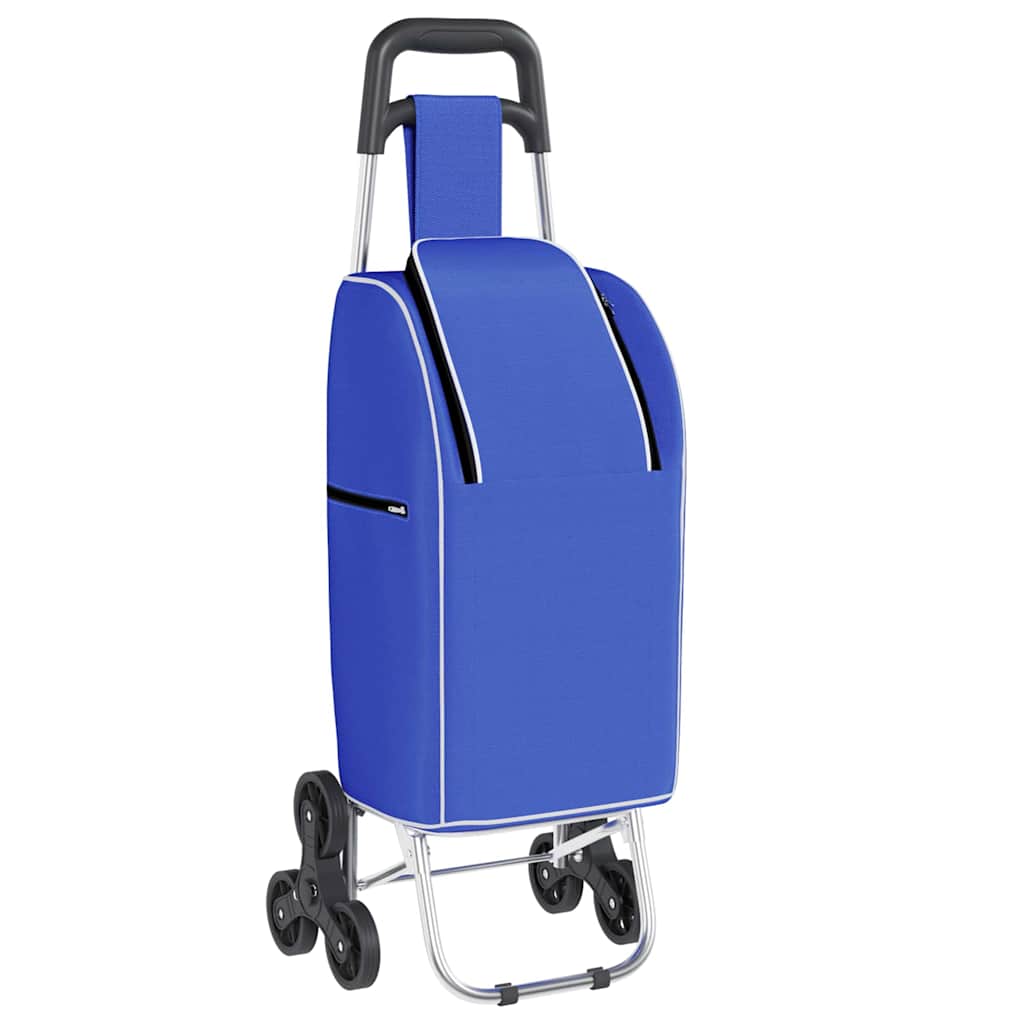 Kolica za kupovinu Plava 39,5 x 33 x 93 cm Oxford tkanina