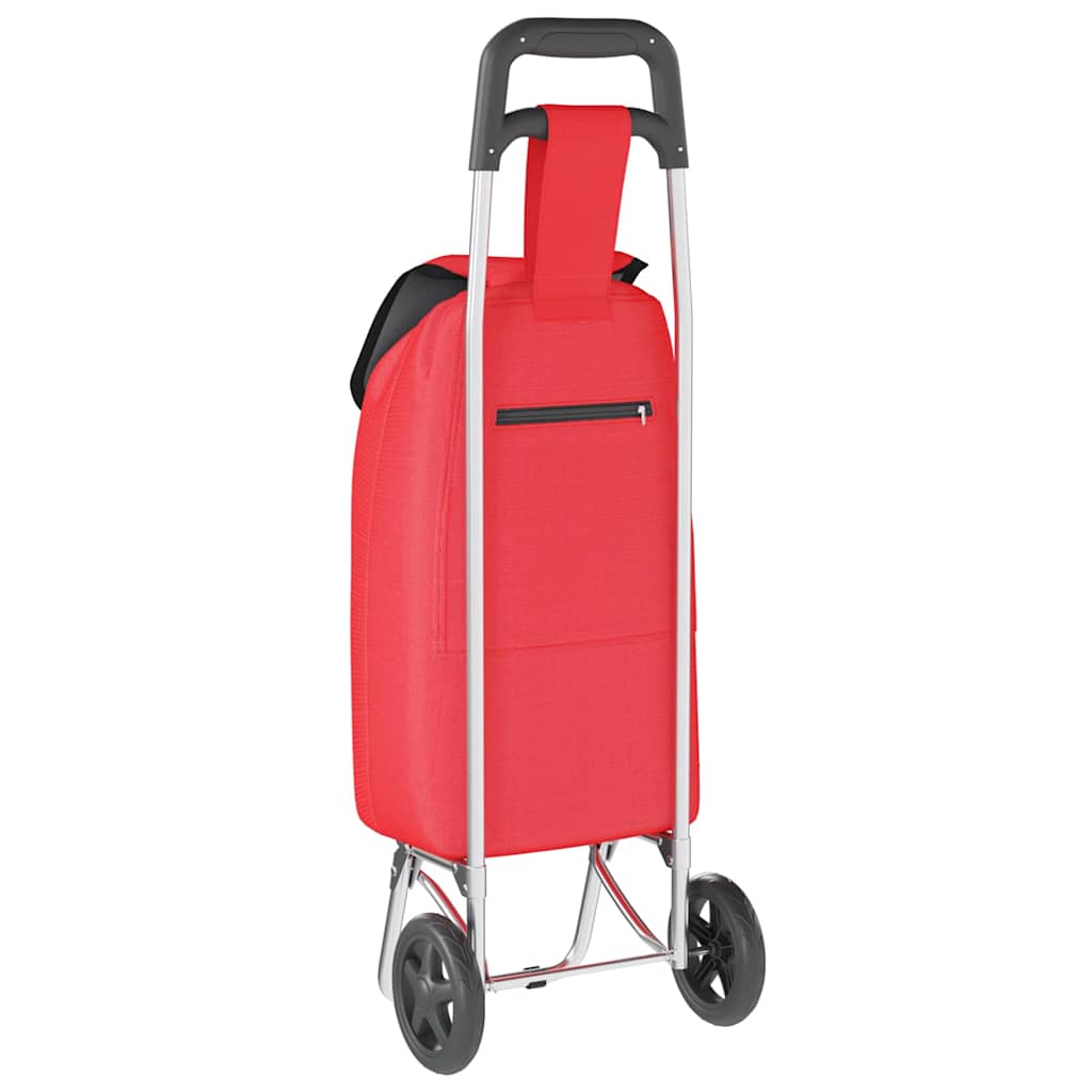 Kolica za kupovinu Crvena 35 x 28 x 92 cm Oxford tkanina