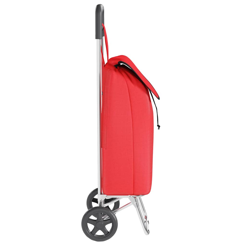 Kolica za kupovinu Crvena 35 x 28 x 92 cm Oxford tkanina