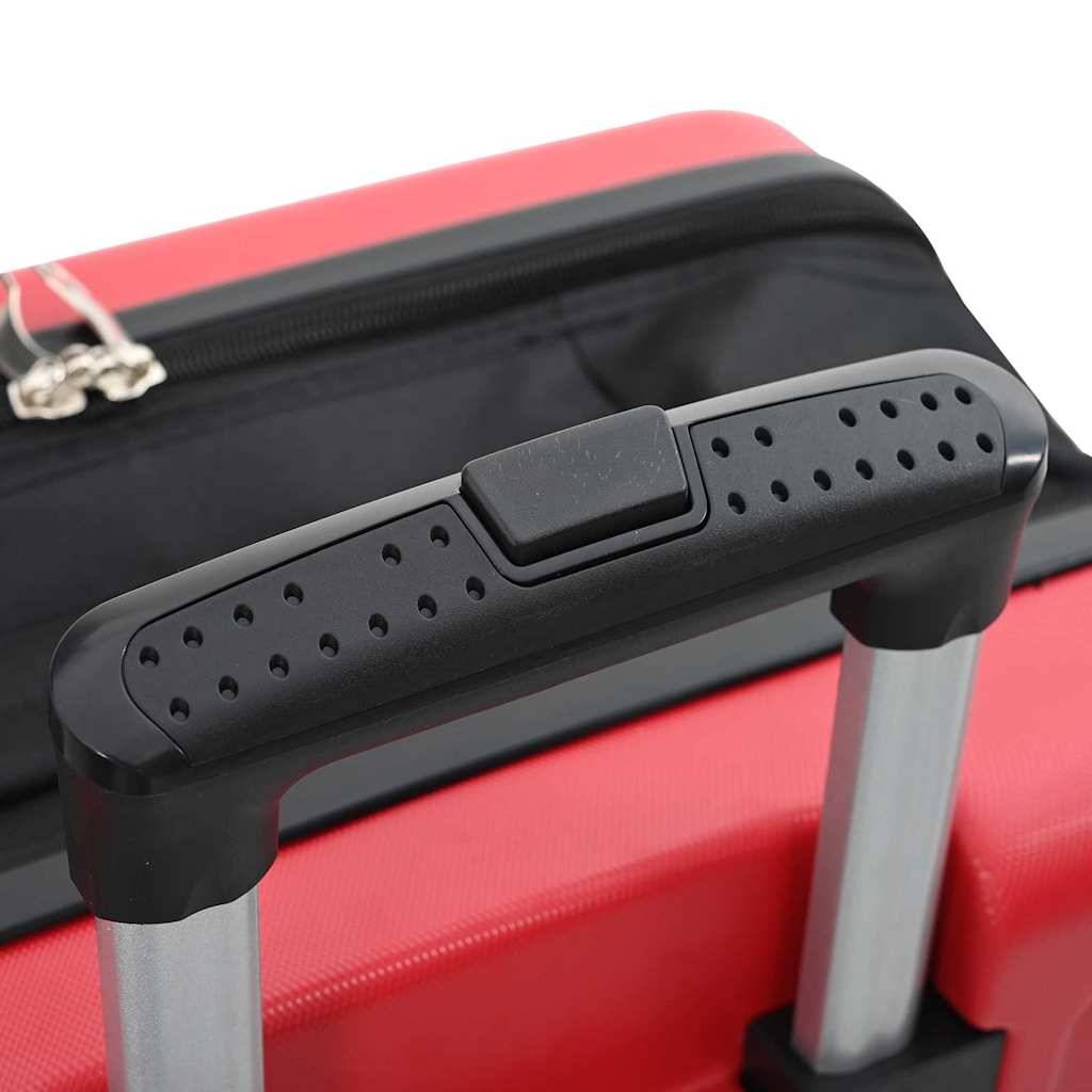 Kofer s zaključavanjem Crvena 34 x 23 x 55.5 cm ABS plastika