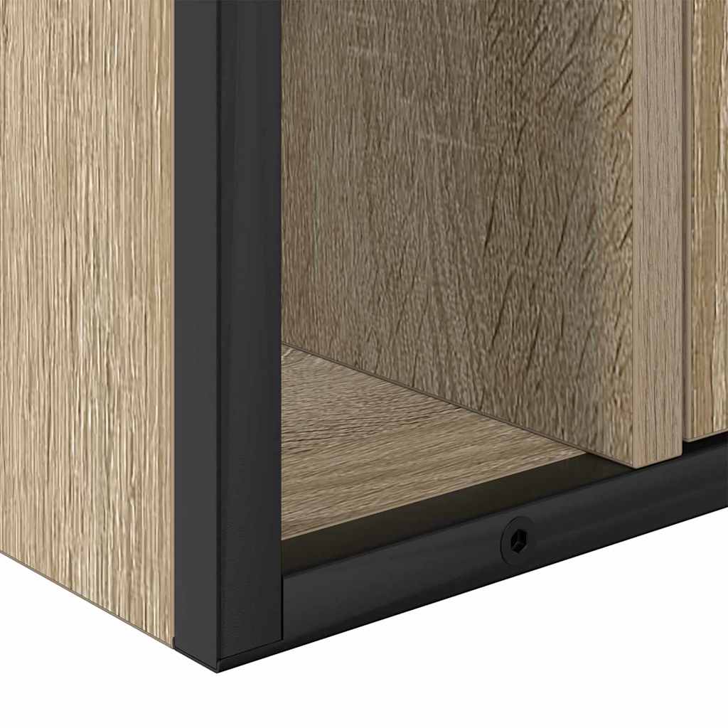 Ogledalo ormar Sonoma hrast 60 x 16 x 60 cm Konstruirano drvo
