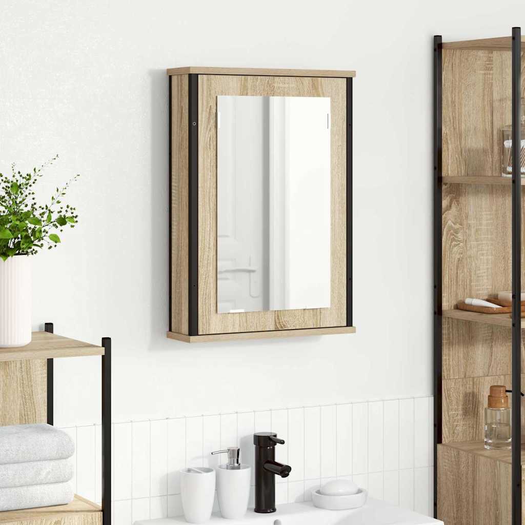 Ogledalo ormar Sonoma hrast 42 x 12 x 60 cm Konstruirano drvo