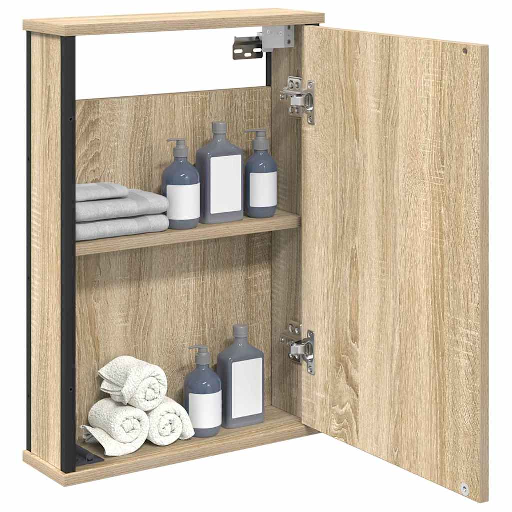 Ogledalo ormar Sonoma hrast 42 x 12 x 60 cm Konstruirano drvo