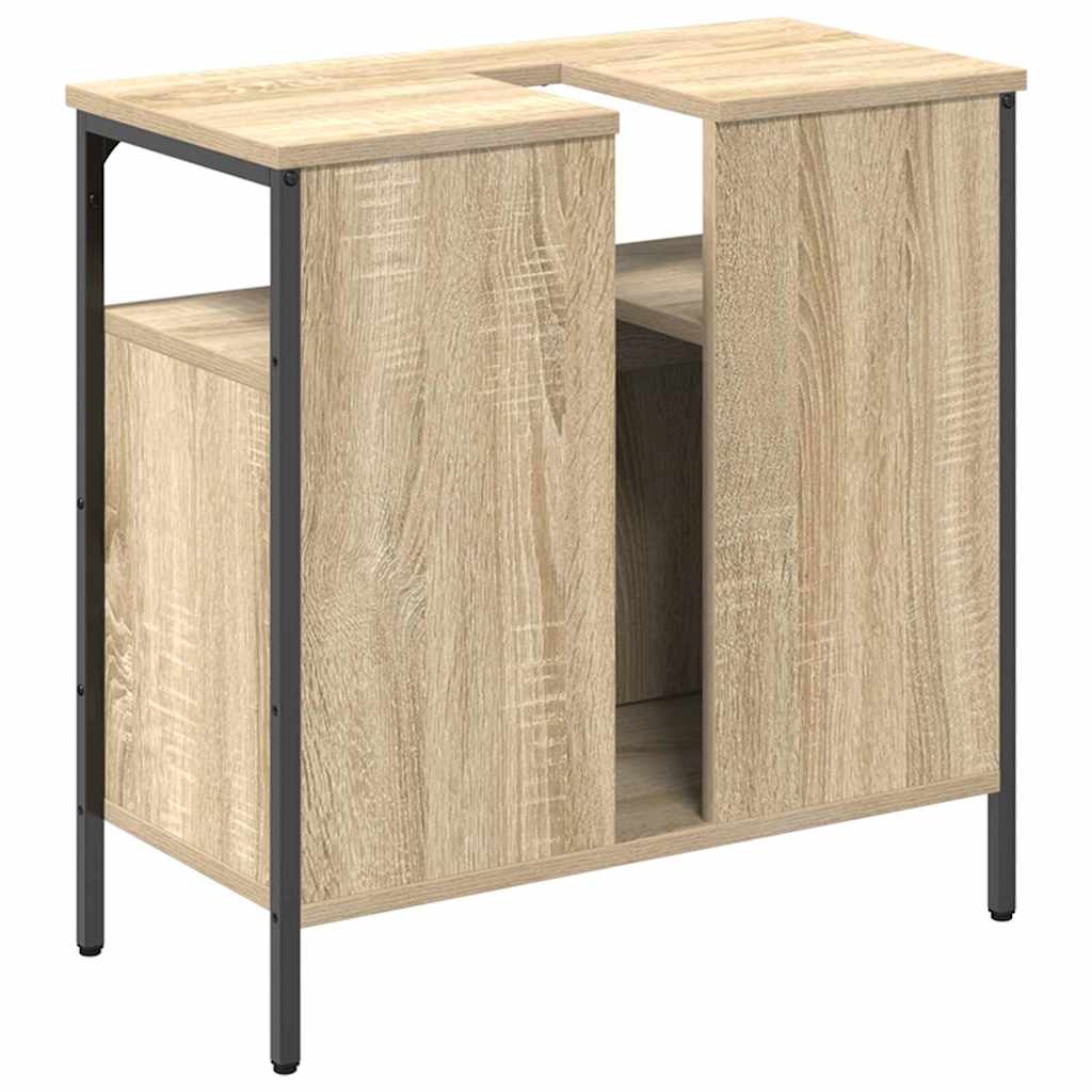Kupaonski ormar s vratima Bež 60 x 30 x 60 cm Konstruirano drvo