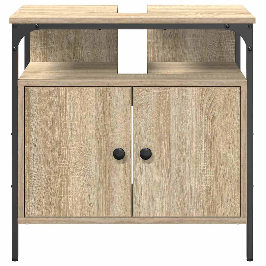 Kupaonski ormar s vratima Bež 60 x 30 x 60 cm Konstruirano drvo