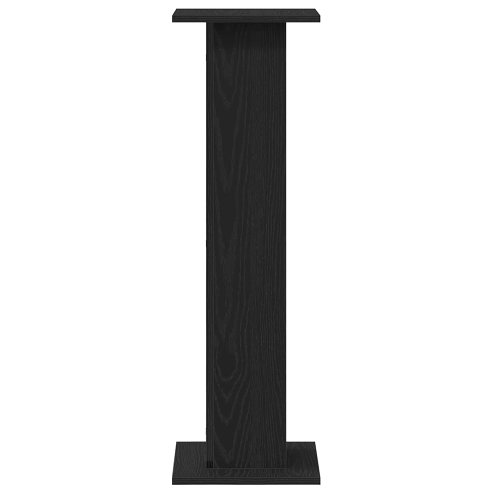 Stalak za zvučnike 2 pcs Crni hrast 30 x 30 x 95 cm