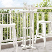 Stol za bar Bijelo 55 x 55 x 107 cm Polietilen