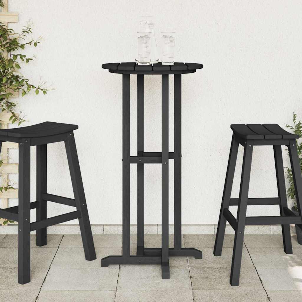 Stol za bar Crna 55 x 55 x 107 cm Polietilen