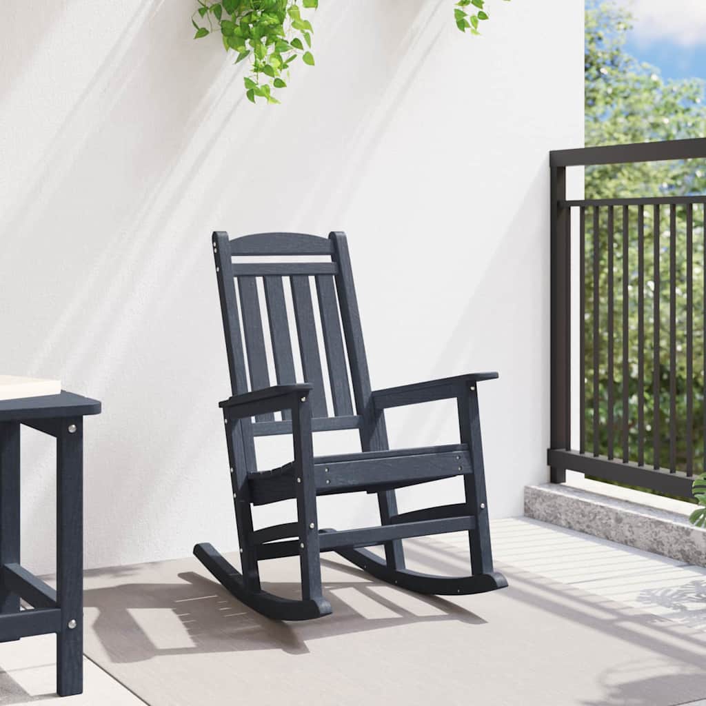 Vrtna ljuljačka Mornarsko plava 92 x 70 x 108cm HDPE