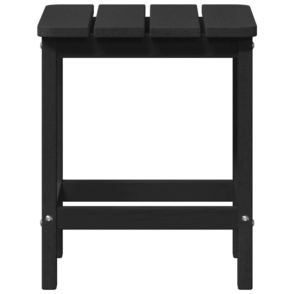 Bocni stol Crna 38 x 38 x 46 cm Polietilen
