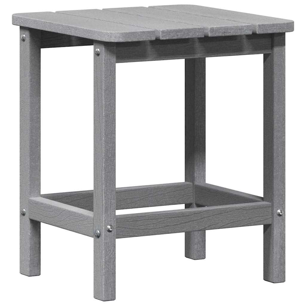 Bocni stol Svijetlo siva 38 x 38 x 46 cm Polietilen